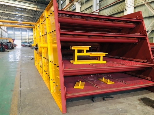 Charbon triple circulaire d'écran de vibration de plate-forme manipulant l'usine 350 TPH 4YK1860