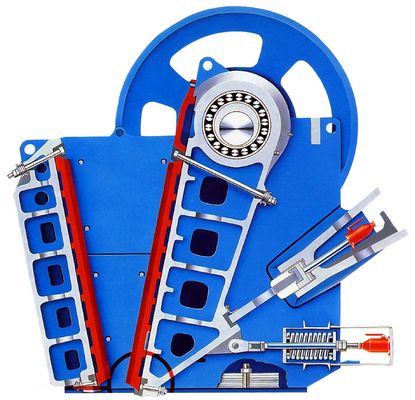 Broyeur à mâchoires primaire à bascule unique V Gravity