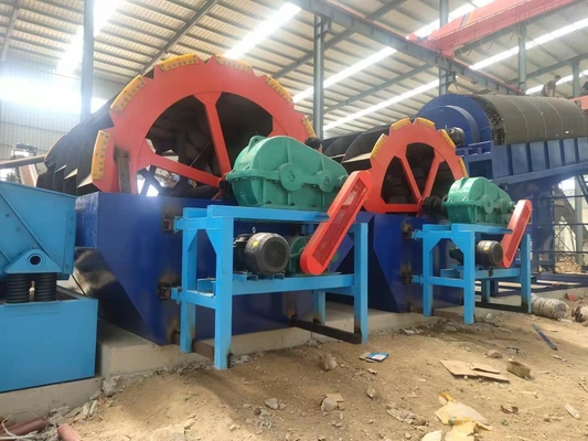 Nouvelle machine à laver XSD2610, minerai de fer de sable de roue de manganèse de conception examinant l'équipement