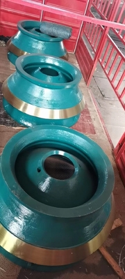 Acier au manganèse du plat Mn18Cr2 Mn13Cr2 de mâchoire de pièces de rechange de concasseur de pierres de cône haut