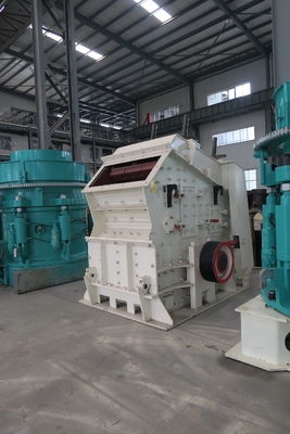 broyeur simple de roche de broyeur à marteaux de dolomite de roche de carrière de broyeur à percussion de rotor de 75Kw PF1010
