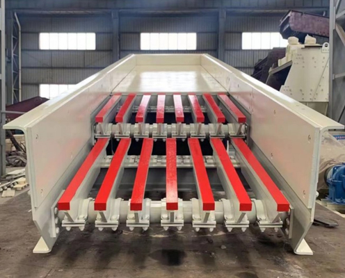 Machine vibrante de conducteur de charbon de carrière ZSW 1142 pour l'usine d'agrégats