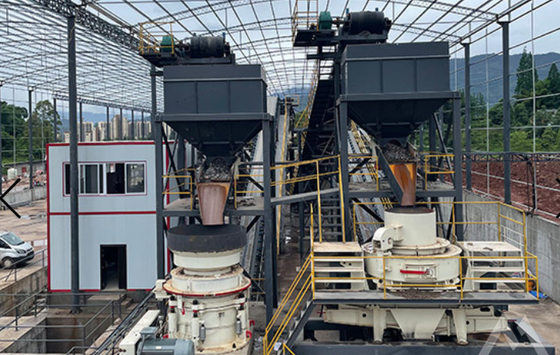 Capacité 200-300 TPH M Sand Making Machine, sable de silice traitant le matériel d'usine, fabricant de broyeurs de vsi