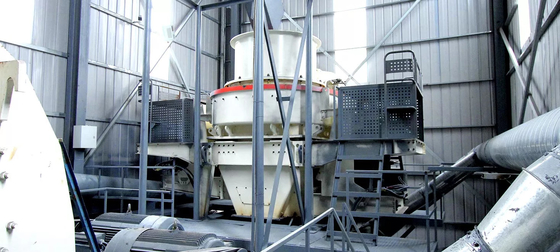 Sable en pierre écrasé par pavé faisant le type moteur à courant alternatif de Barmac de machine de VSI5X1145