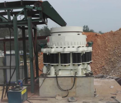 Machine de broyeur de cône de Riverstone de roche extrayant l'alimentation maximum de 313mm