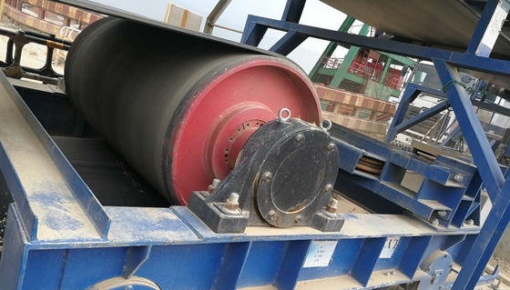 Transport en nylon de minerai de fer de bande de conveyeur de concasseur de pierres de charbon, bande de conveyeur en nylon, machine de convoyeur à bande avec 3000tph