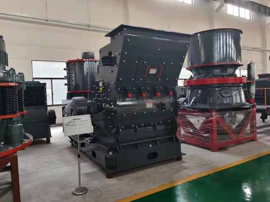 Poudre brute de pierre de quartz de la machine 75Kw de concasseur à marteaux de pierre de moulin de gypse